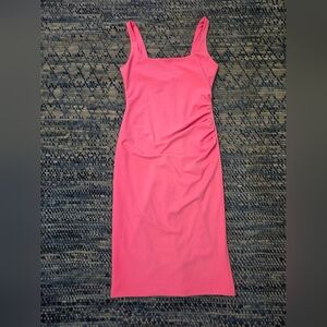 BHLDN Coral Midi Dress